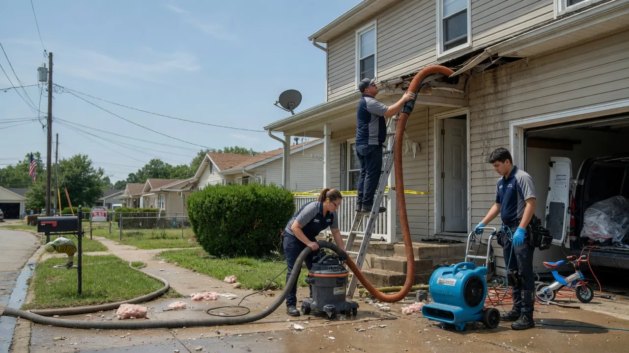 Water Damage Restoration in Frankton, IN near me